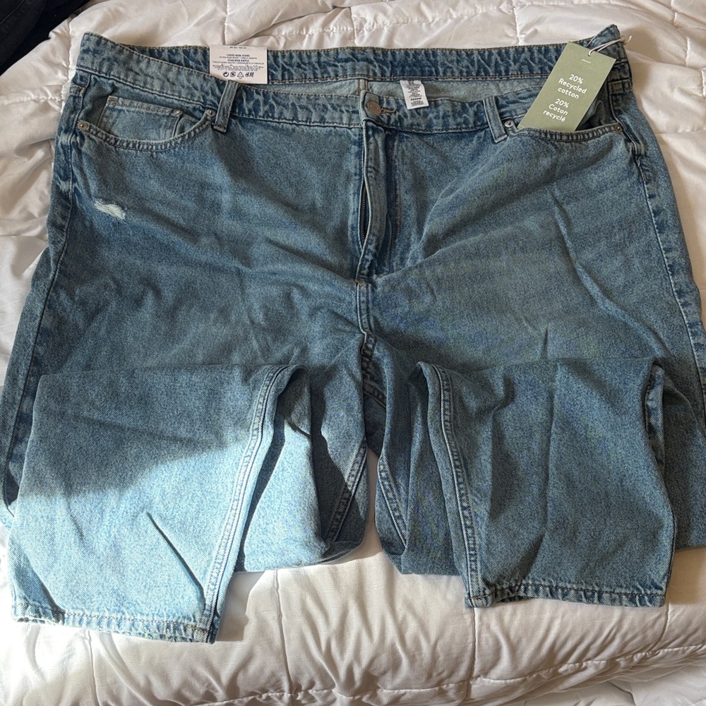 H&M Women's Light Blue Mom Jeans